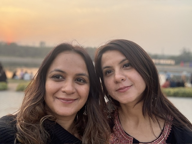 Founders Portrait — both sisters together